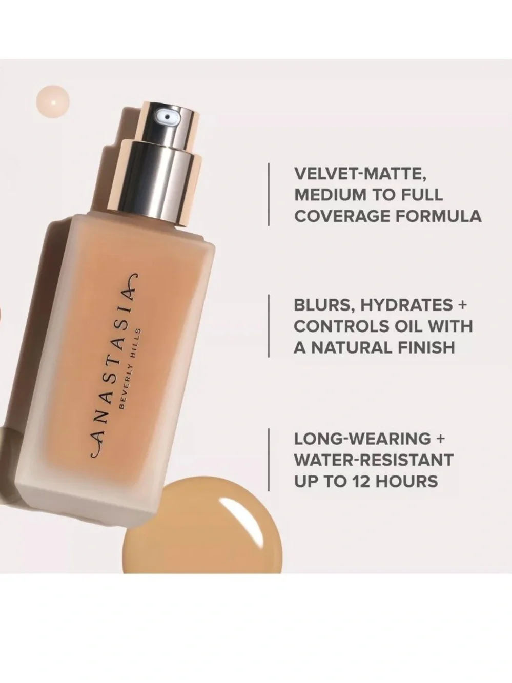 Anastasia Beverly Hills Impeccable Blurring Matte Foundation 9N